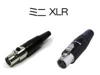 ミニ XLR プラグ