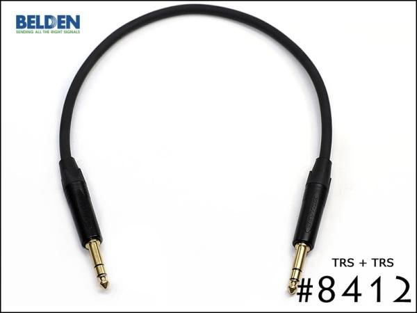 BELDEN ベルデン #8412 バランスケーブル TRS ステレオ ノイトリックプラグ