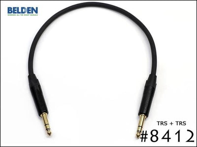 BELDEN ベルデン 8412 バランスケーブル TRS ステレオ ノイトリックプラグ