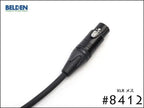 BELDEN ベルデン #8412 ノイトリック XLR+TRS 30cm～