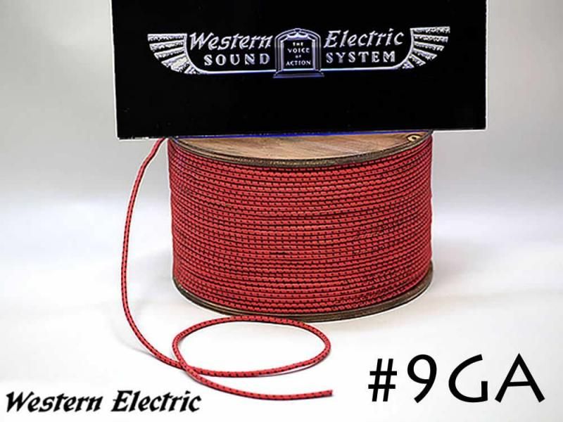 在庫限り!! Western Electric 9GA シングル 切り売り 1m～ ウェスタンエレクトリック