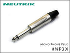Neutrik ノイトリック モノラル・フォンプラグ NP2X