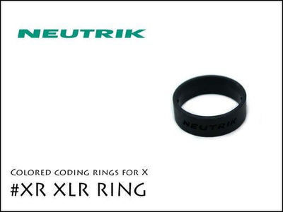 Neutrik / Xシリーズ用 リング 黒 ノイトリック