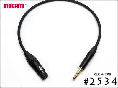 MOGAMI モガミ 2534 XLR + TRS プラグ