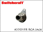 SWITCHCRAFT / #3501FR スイッチクラフト RCAジャック