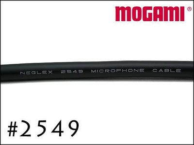 MOGAMI モガミ 2549 Neutrik XLR + PhoneTRS プラグ