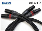 BELDEN ベルデン #8412 XLRケーブル メッシュチューブ・スリーブ仕様 ペア