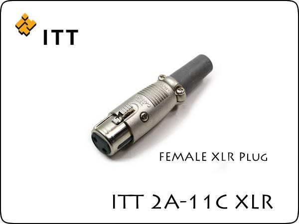 ITT キャノン XLR2A-11C メス 2pin