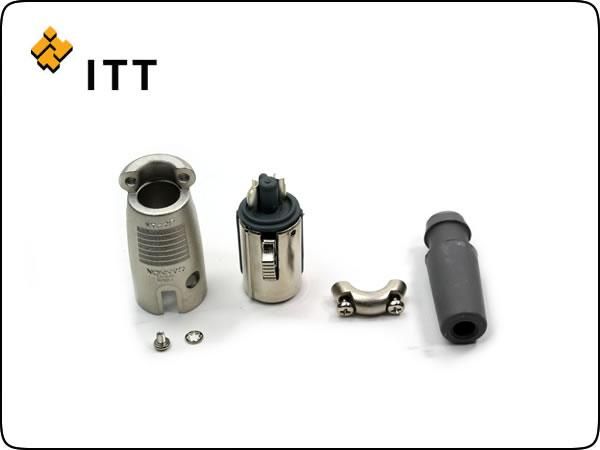 ITT キャノン XLR2A-11C メス 2pin