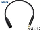 BELDEN ベルデン #8412 ノイトリック XLR+TS 30cm～