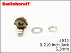 SWITCHCRAFT スイッチクラフト 0.210インチ モノラル ジャック #S11