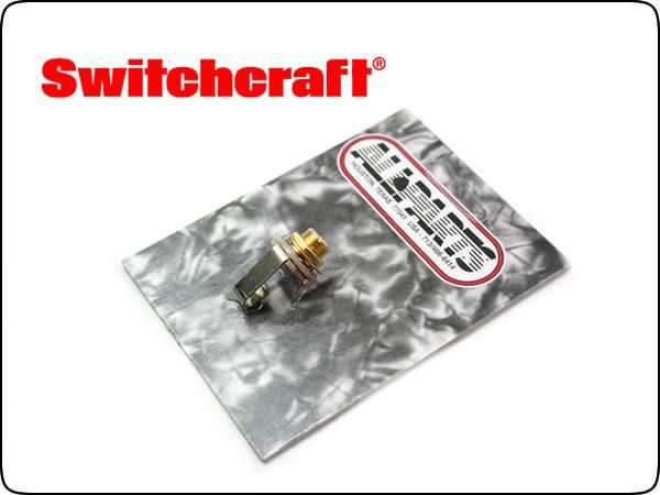 SWITCHCRAFT スイッチクラフト モノラル・フォンジャック ゴールド #11 Gold