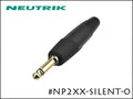 Neutrik NP2XX-SILENT-0 新型 ノイトリック モノラル・フォンプラグ サイレントプラグ