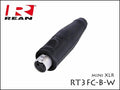 Neutrik REAN / RT3FC-B-W 3pin ミニXLR プラグ