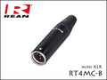 Neutrik REAN / RT4MC-B 4pin ミニXLR メスジャック