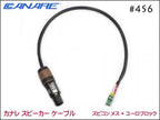 CANARE カナレ 4S6 スピーカーケーブル ノイトリックスピコン+ユーロブロック2P