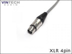 Vintech Audio製品用 電源ケーブル XLR 4pin