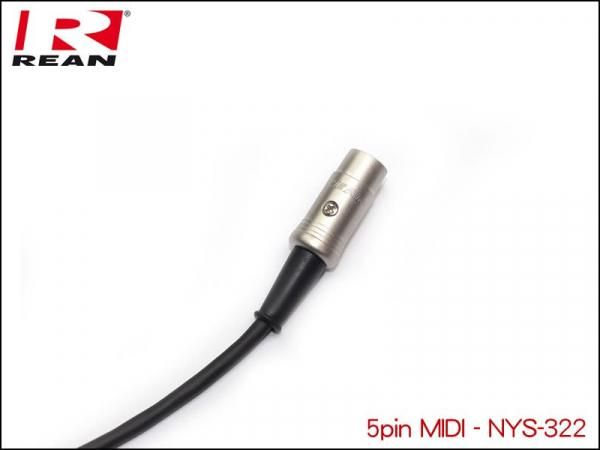 MOGAMI #2948 MIDI ケーブル 5ピン MIDIプラグ TRS 3.5 ミニステレオ