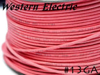 在庫限り!! Western Electric 13GA シングル 切り売り 1m～ ウェスタンエレクトリック