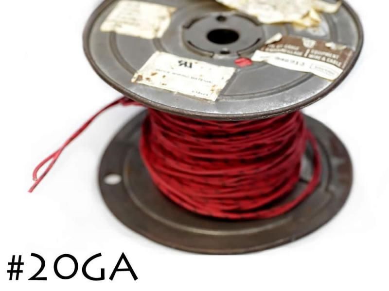 在庫限り!! Western Electric 20GA ツイン 切り売り 1m～ ウェスタンエレクトリック