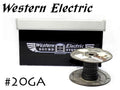 在庫限り!! Western Electric 20GA シングル 切り売り 1m～ ウェスタンエレクトリック