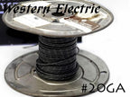 在庫限り!! Western Electric 20GA シングル 切り売り 1m～ ウェスタンエレクトリック