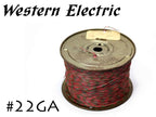 在庫限り!! Western Electric 22GA ツイン 切り売り 1m～ ウェスタンエレクトリック
