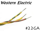 在庫限り!! Western Electric 22GA トリプル 切り売り 1m～ ウェスタンエレクトリック