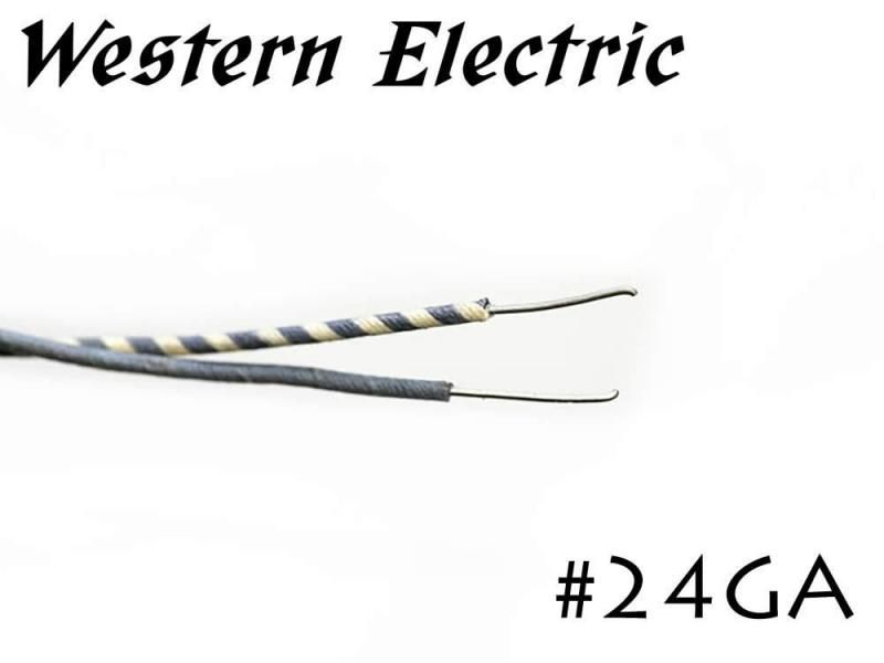 在庫限り!! Western Electric 24GA ツイン 切り売り 1m～ ウェスタンエレクトリック