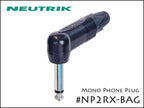 Neutrik ノイトリック モノラル・フォンプラグ L型 NP2RX-BAG