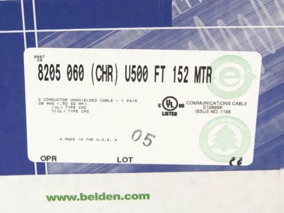 BELDEN ベルデン #8205 スピーカーケーブル 切り売り 1m～