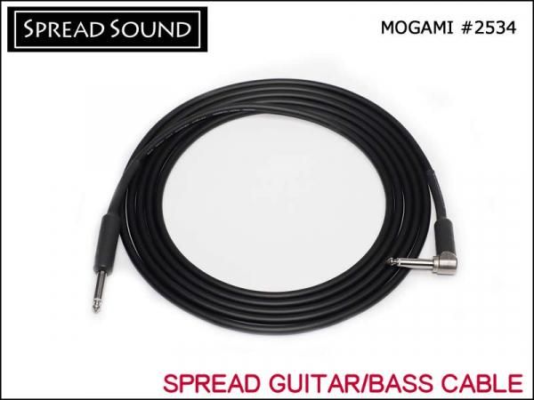 ●MOGAMI モガミ #2534 SPREAD GUITAR・BASS CABLE
