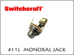 SWITCHCRAFT スイッチクラフト モノラル フォンジャック ロング #11L