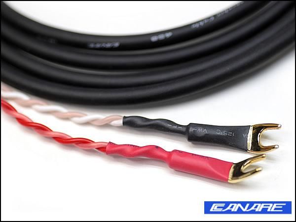 ●SPREAD SP CABLE / CANARE 4S8 スピーカーケーブル バナナプラグ/Yラグ