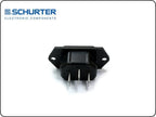 SCHURTER・IEC 6100.3300 ACインレット