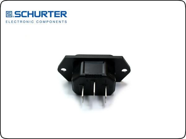 SCHURTER・IEC 6100.3300 ACインレット