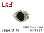 Neutrik REAN・NYS325 ノイトリック 5pin MIDI DIN ジャック
