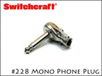 SWITCHCRAFT スイッチクラフト モノラル・フォンプラグ L型 #228