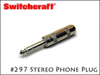 SWITCHCRAFT スイッチクラフト ステレオ・フォンプラグ #297
