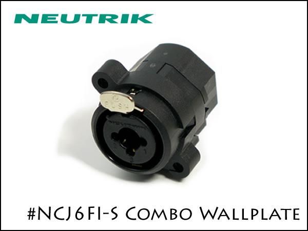 Neutrik / NCJ6FI-S ノイトリック Comboタイプ