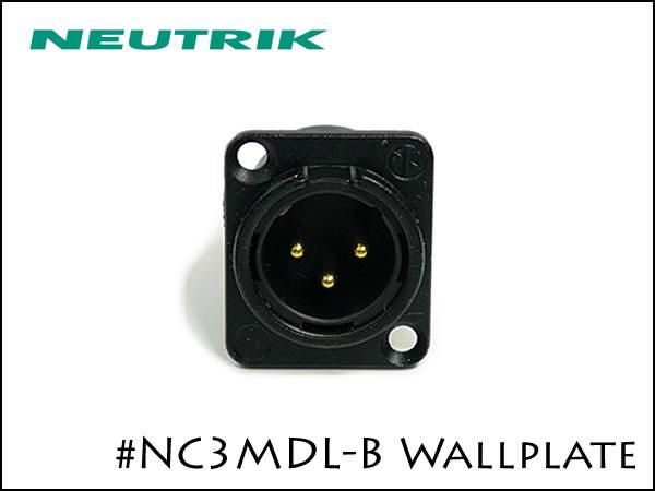 Neutrik / NC3MDL-B ノイトリック レセプタクルコネクター
