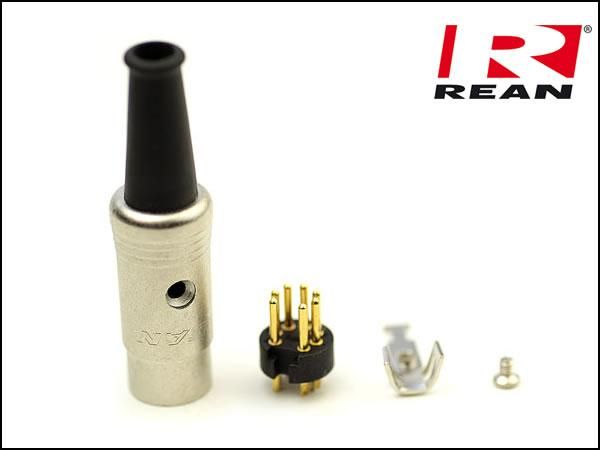 Neutrik REAN・NYS323G ノイトリック 7pin MIDI DIN プラグ ゴールド