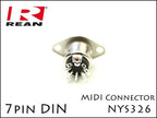 Neutrik REAN・NYS326 ノイトリック 7pin MIDI DIN ジャック
